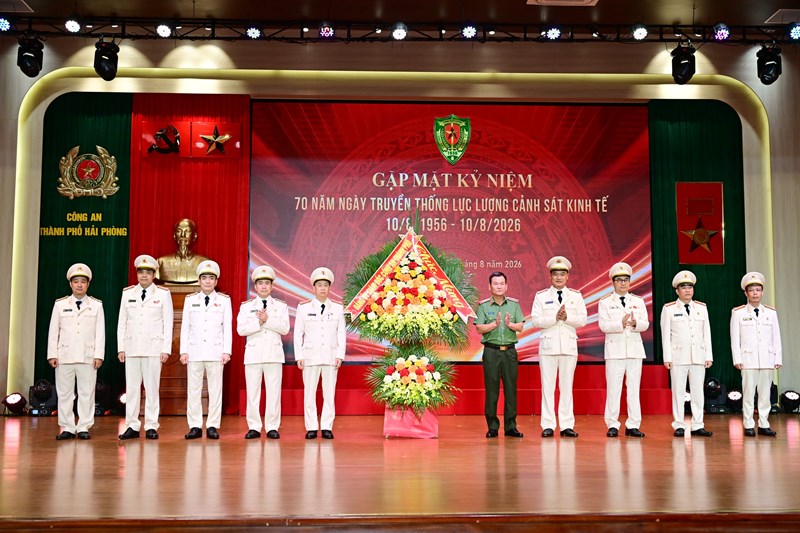 Lực lượng Cảnh sát kinh tế - Công an thành phố Hải Phòng: 70 năm xây dựng, chiến đấu, trưởng thành với hành trình bản lĩnh, trí tuệ và sự tận tụy